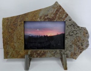 5"x7" Landscape Solid Stone Frame